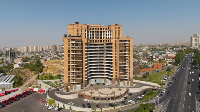 Դավթաշեն վարչական շրջանում բազմաբնակարան շենքի կառուցում