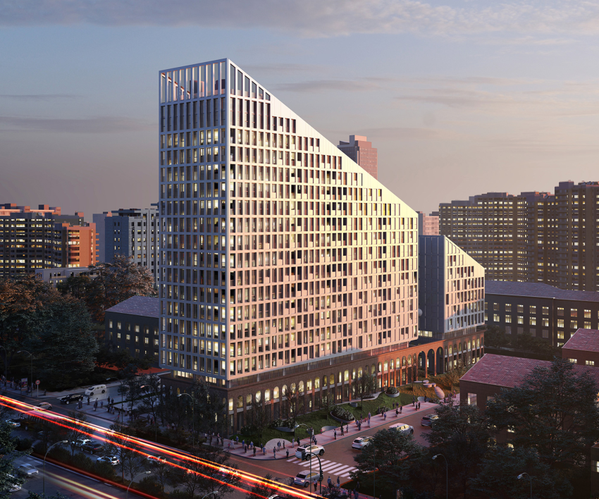 Ազատության պողոտայում բազմաբնակարան համալիրի կառուցում